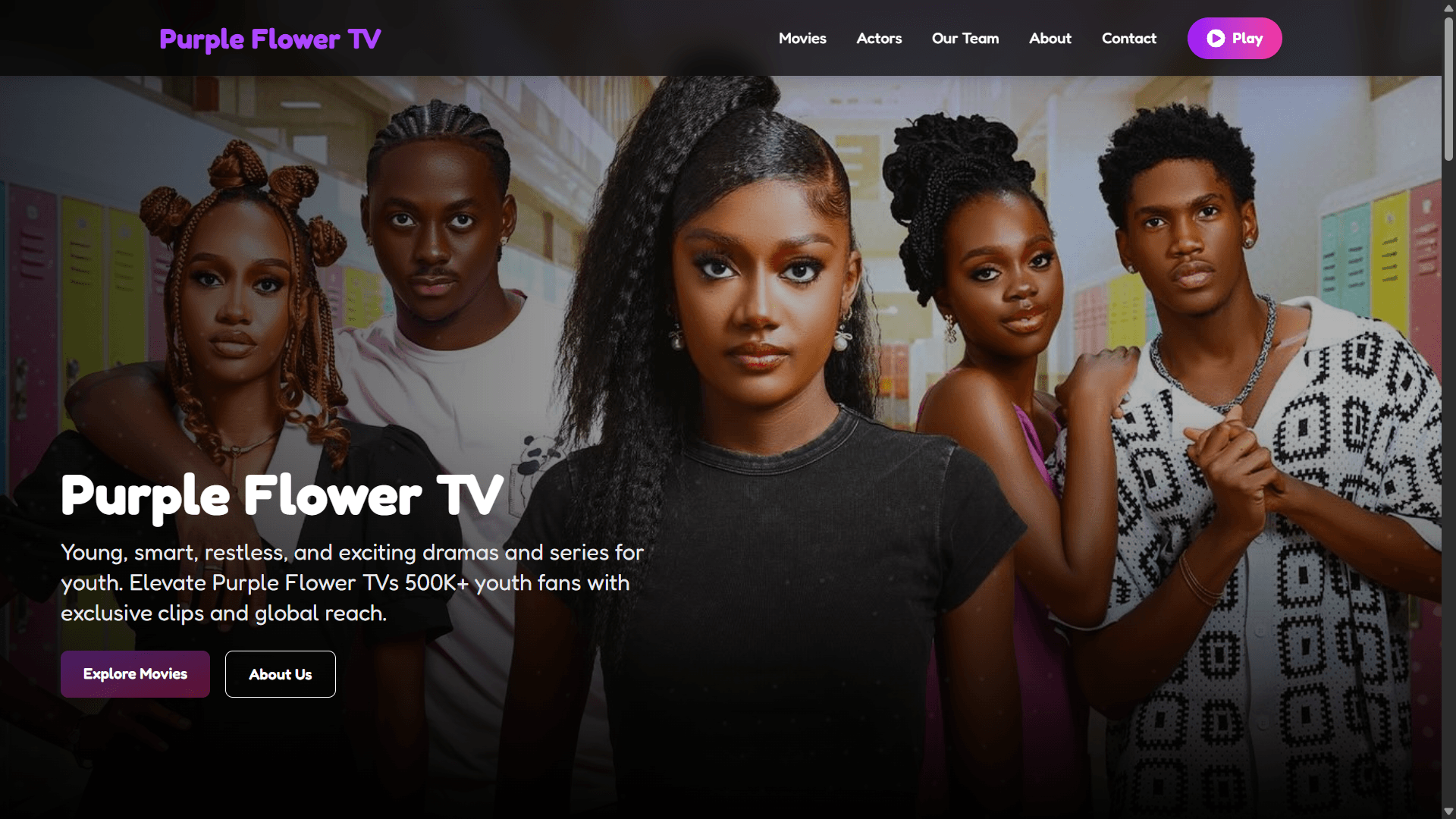 Purple Flower TV (Demo)